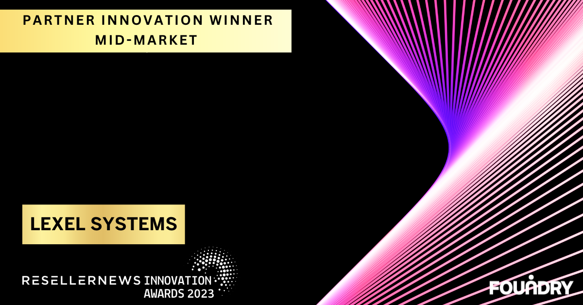 Reseller News Awards 2023, Partner Innovation, Mid Market, Lexel Systems